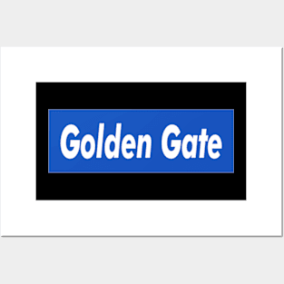 Golden Gate Box Logo Posters and Art